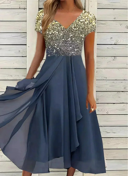 Elegante jurk met tijdloze charme en universele stijl