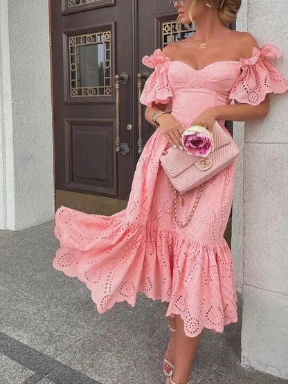 Amelia - Off-the-shoulder prinsessenjurken
