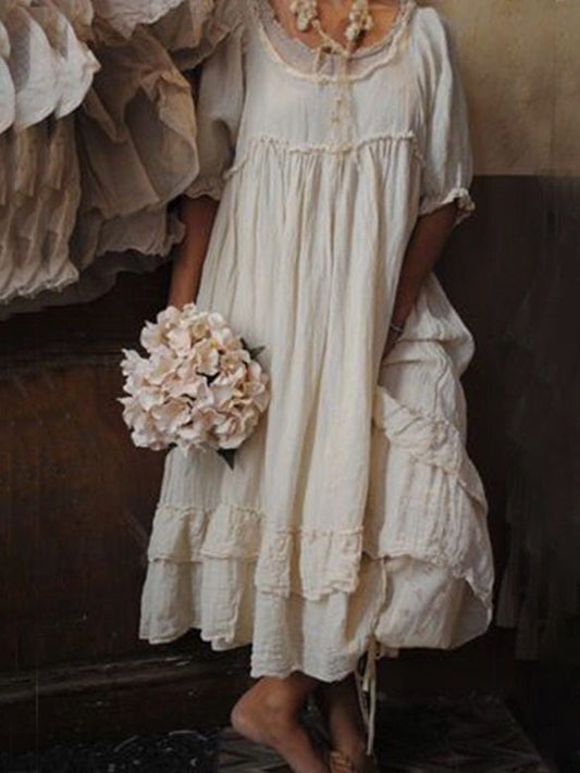 Thea Serenity jurk - ongedwongen elegantie