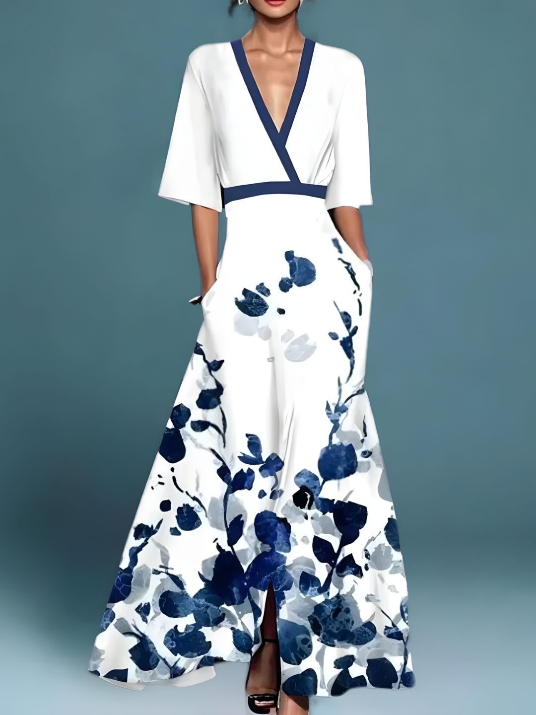 Loise™ - Elegante Florale Portemonneejurk
