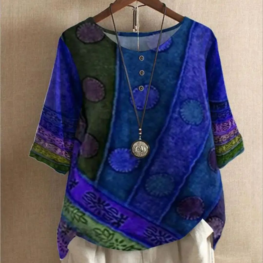 Vardi Dante™ Thea Top | Vintage & Opvallend