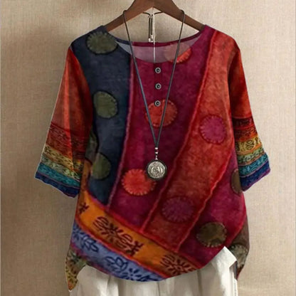 Vardi Dante™ Thea Top | Vintage & Opvallend