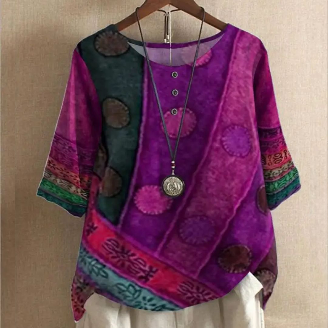 Vardi Dante™ Thea Top | Vintage & Opvallend