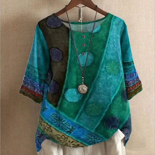 Vardi Dante™ Thea Top | Vintage & Opvallend