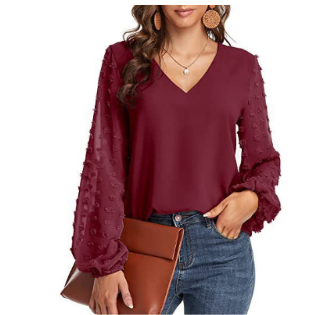Felina | Damesblouse met lange mouwen