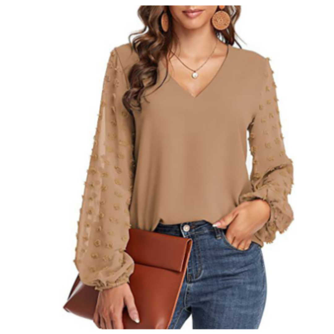 Felina | Damesblouse met lange mouwen