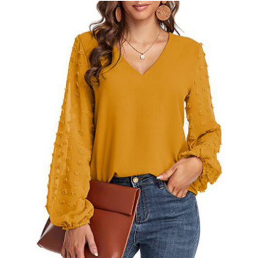 Felina | Damesblouse met lange mouwen
