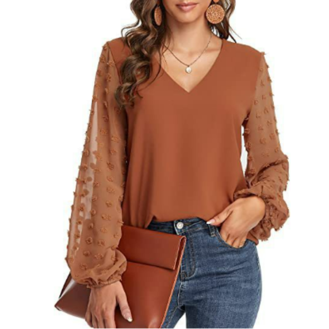 Felina | Damesblouse met lange mouwen