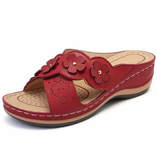 TrendZetter™: Vrouwelijke sandalen met bloemenontwerp