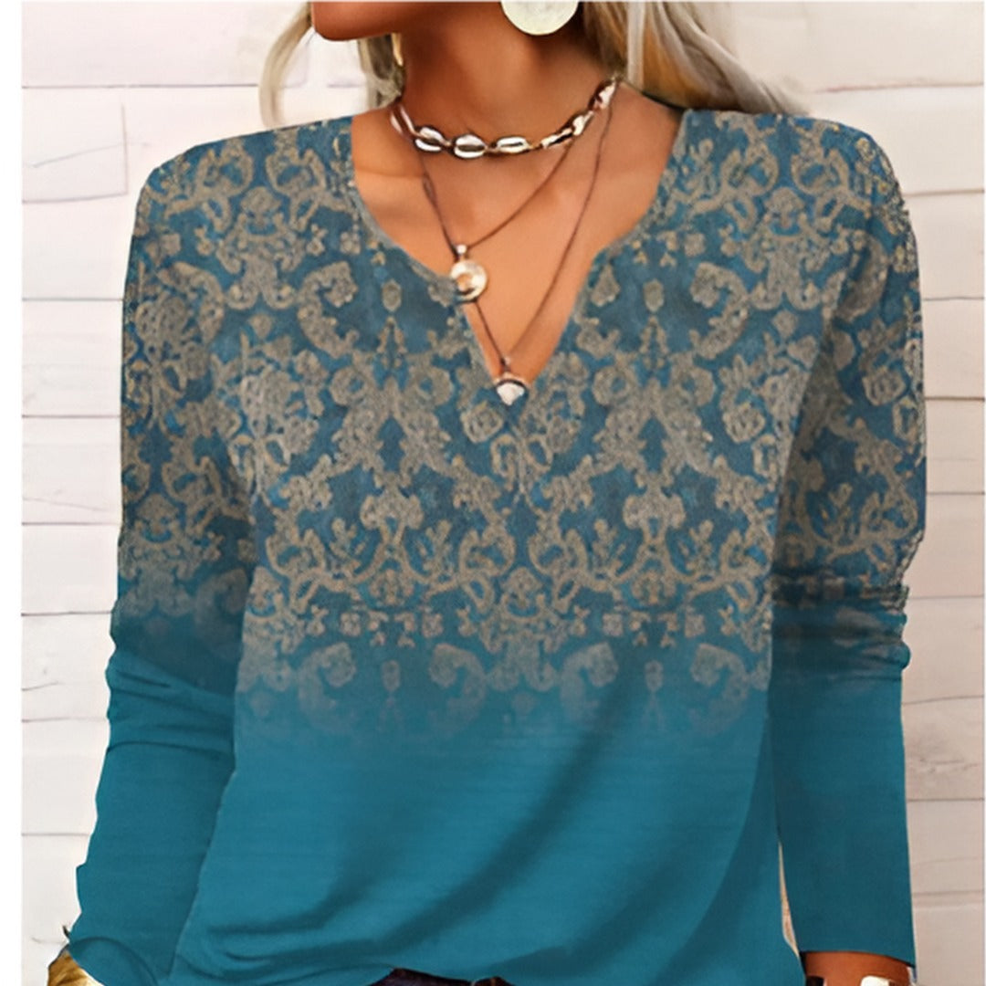 Christanin | Dames Comfortabele Blouse | Vintage