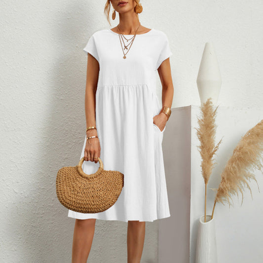 Elegante zomerjurk voor zonnige dagen