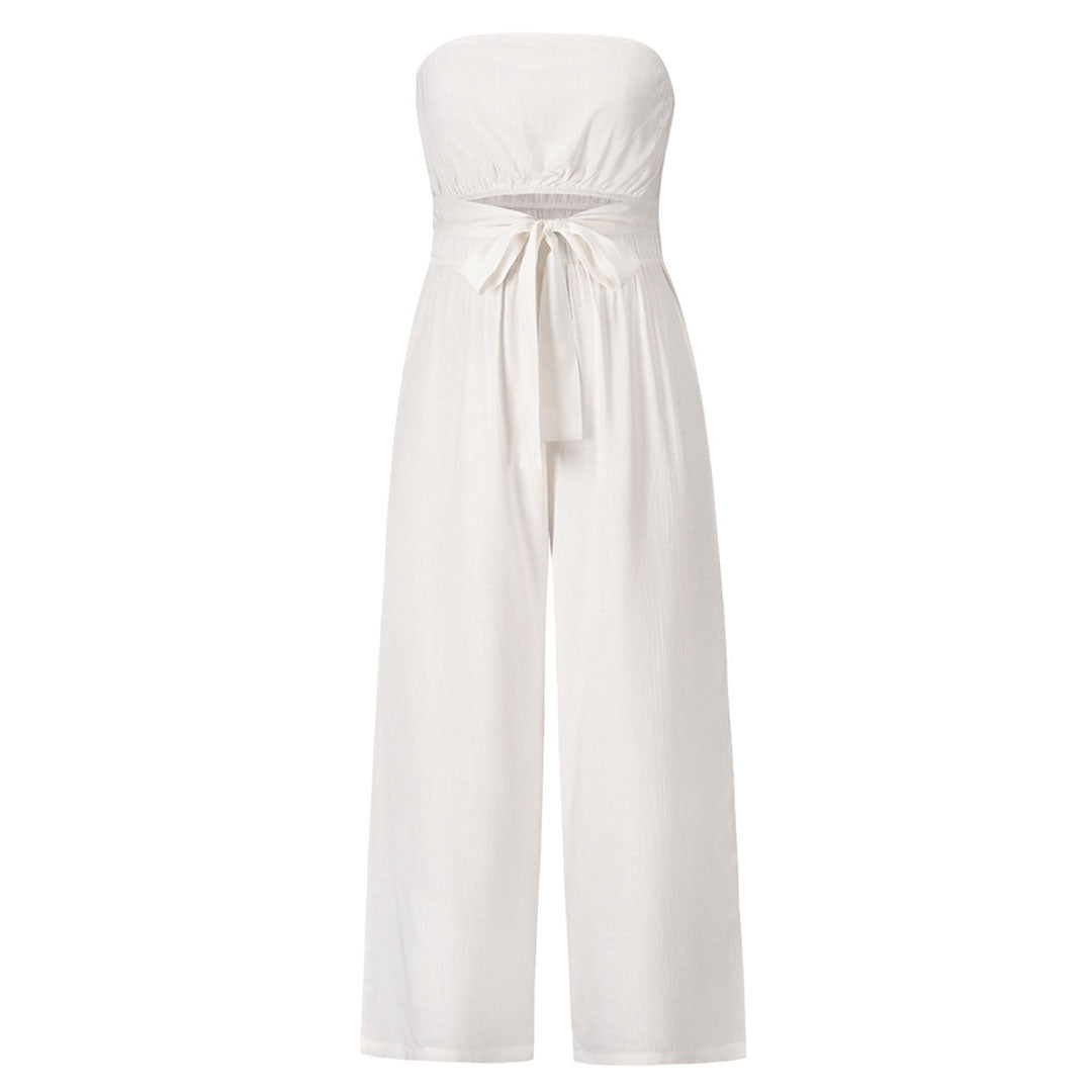 Camille - elegante strapless jumpsuit