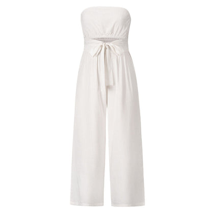 Camille - elegante strapless jumpsuit