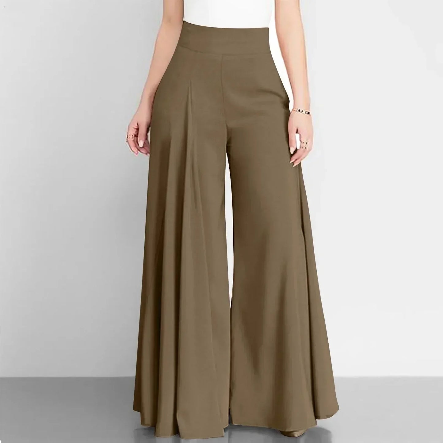 Elegante broek met hoge taille