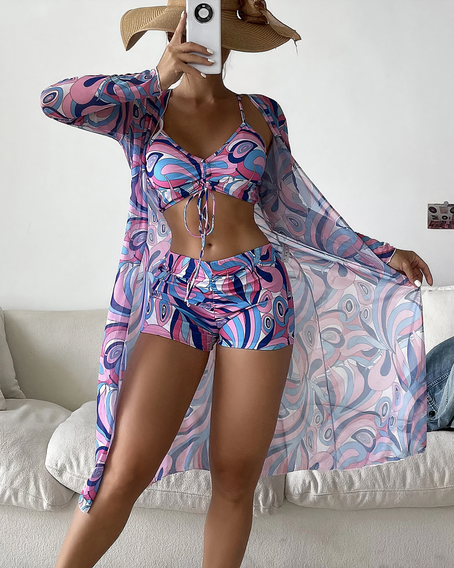 Penélope® | Cover-up bikiniset met hoge taille