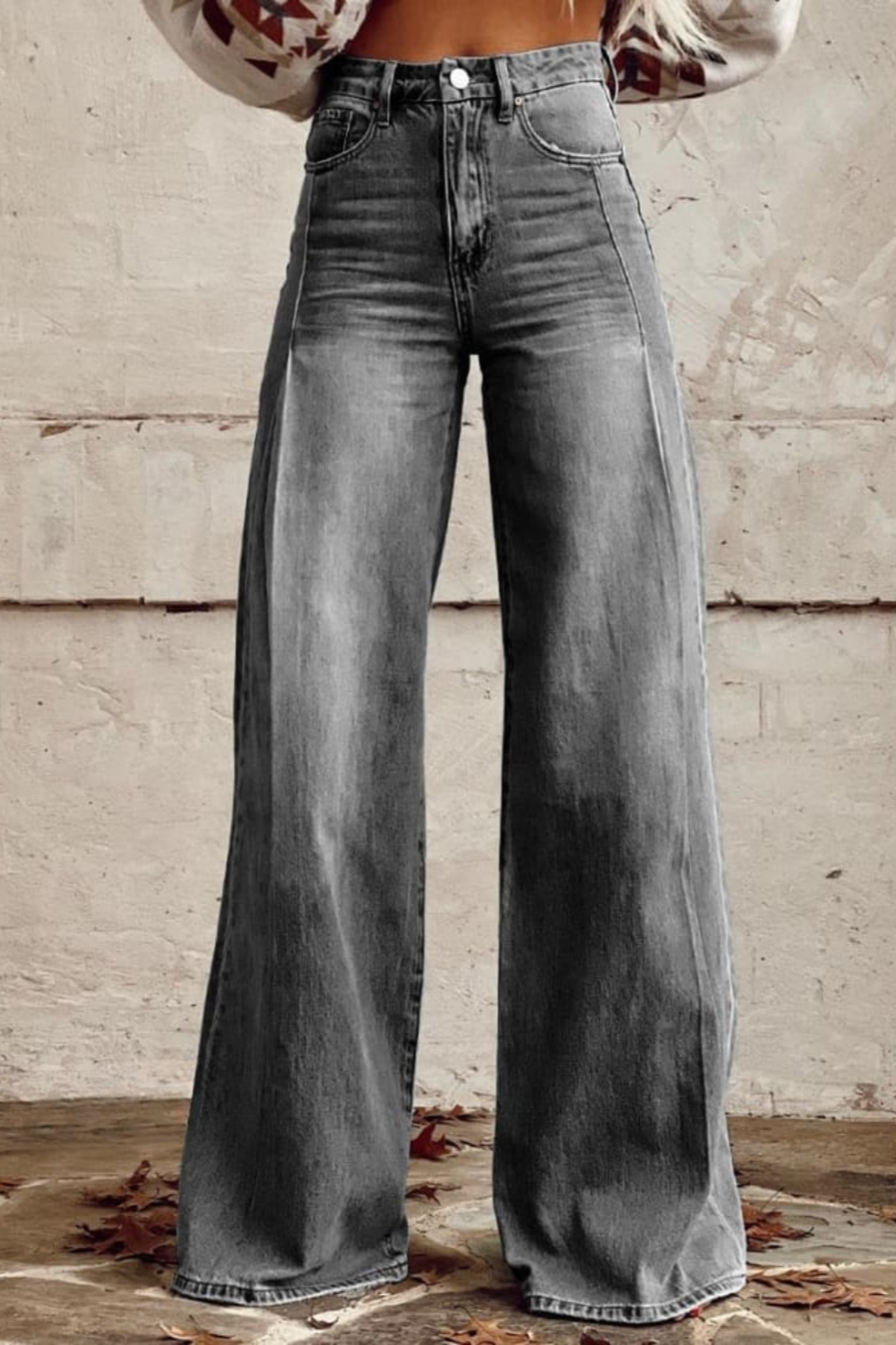 Vintage Boho dames stoffen broek