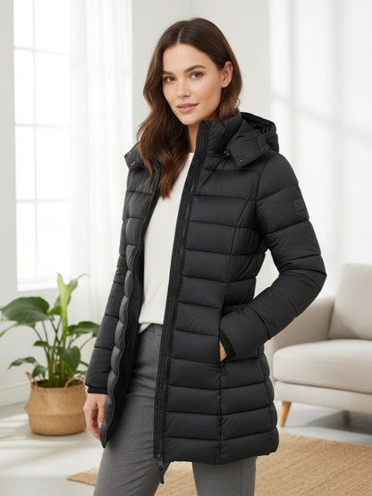 Zara | Chique en comfortabele damesjas met capuchon