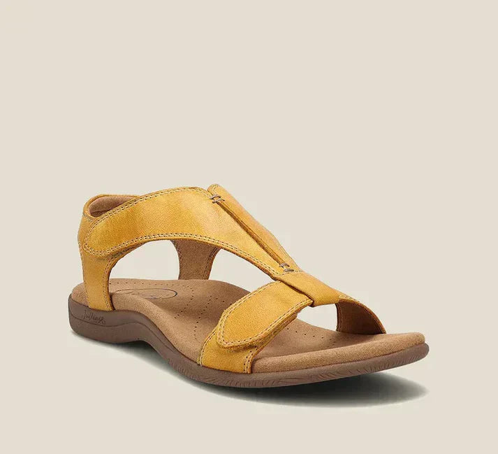 Octavia® | Zomerse leren schoenen met verstelbare sandalen