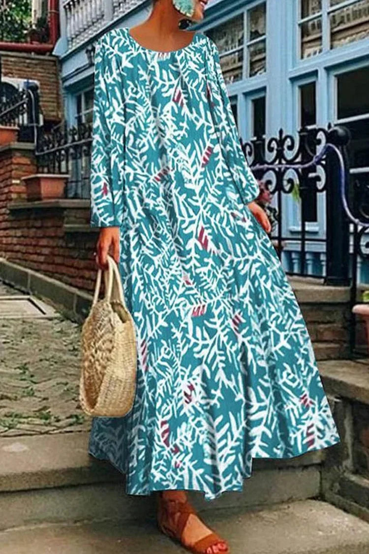 Zomerjurk met print