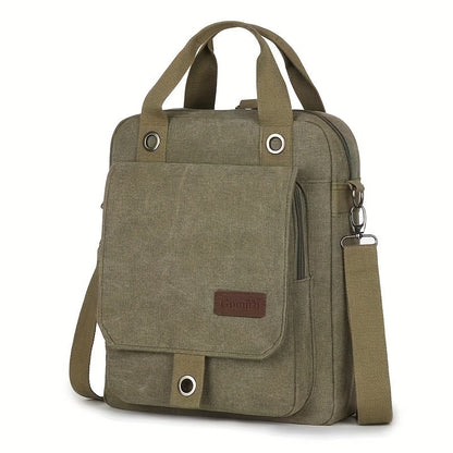 Asher | Canvas Rugzak: Minimalistisch Reizen in Stijl