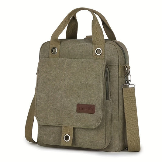 Asher | Canvas Rugzak: Minimalistisch Reizen in Stijl