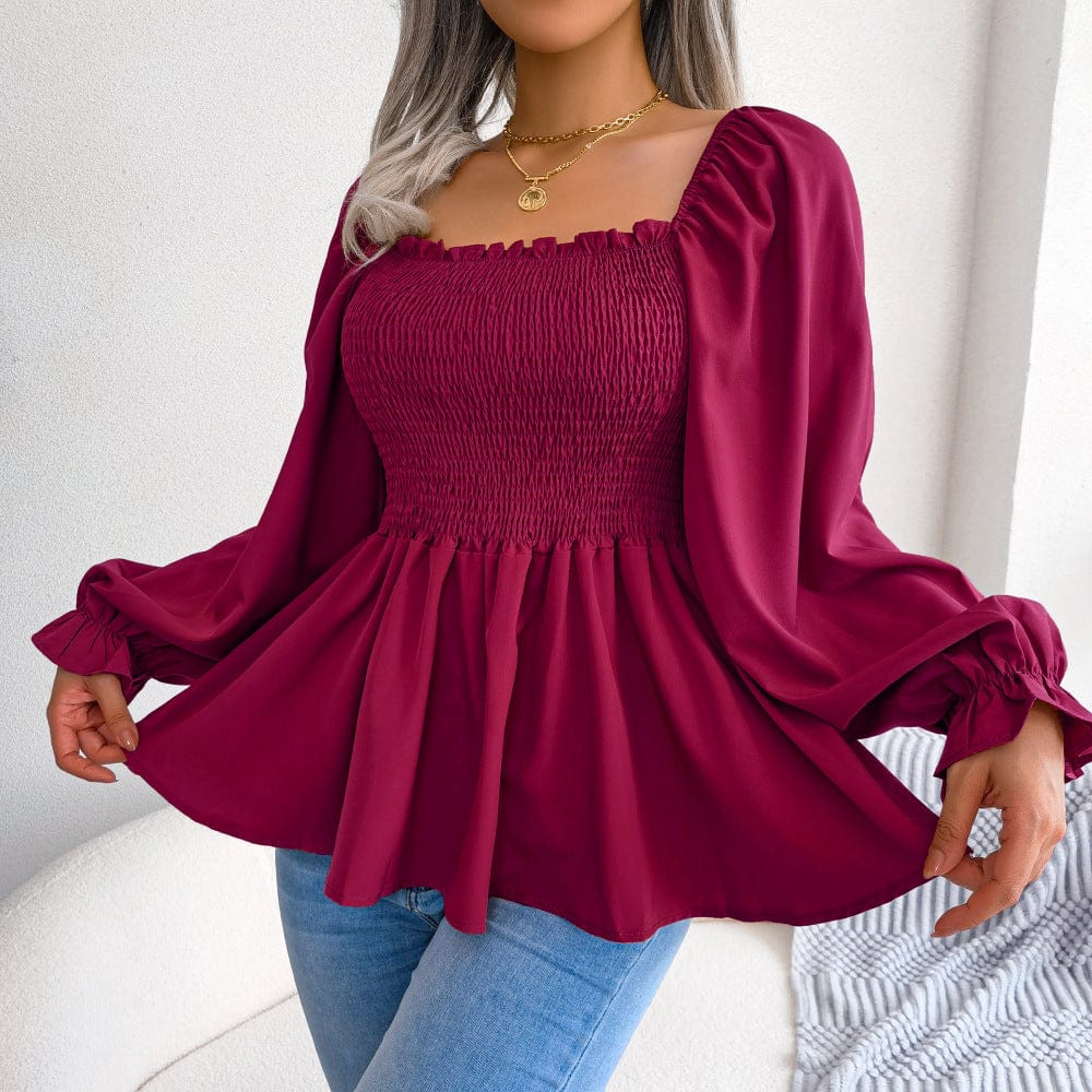 Hazel shirt met lange mouwen