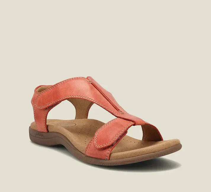 Octavia® | Zomerse leren schoenen met verstelbare sandalen