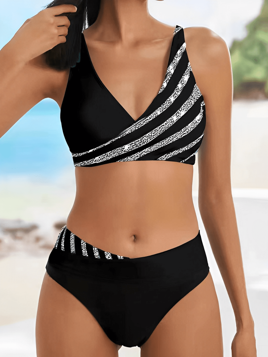 Ami - Gestreepte luxe zomerbikini