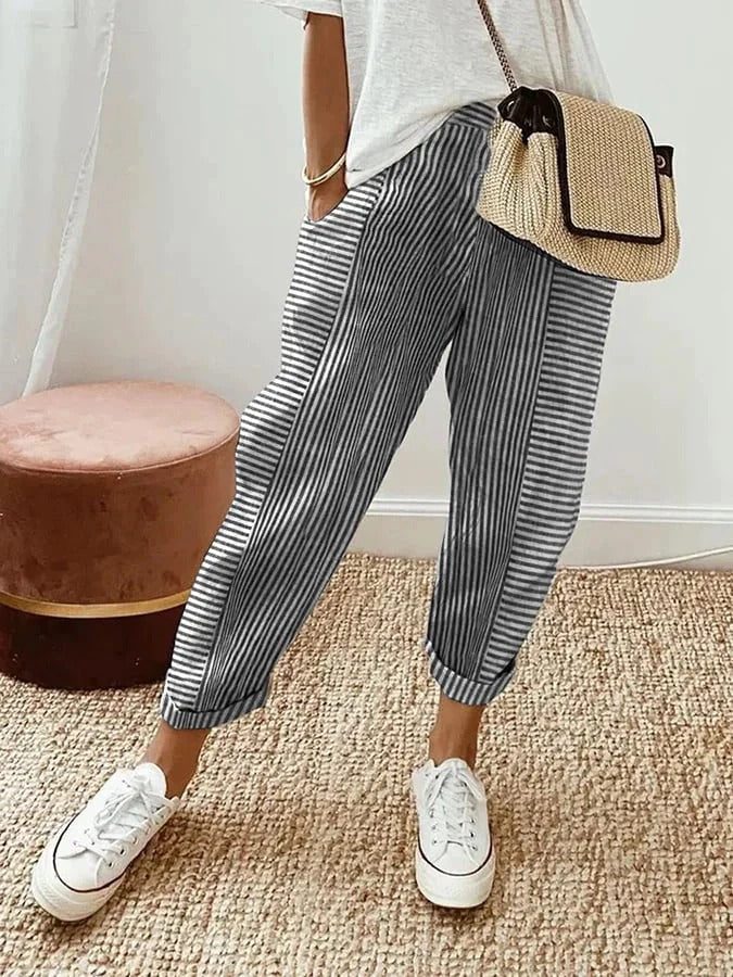 Gestreepte broek Elegant en veelzijdig