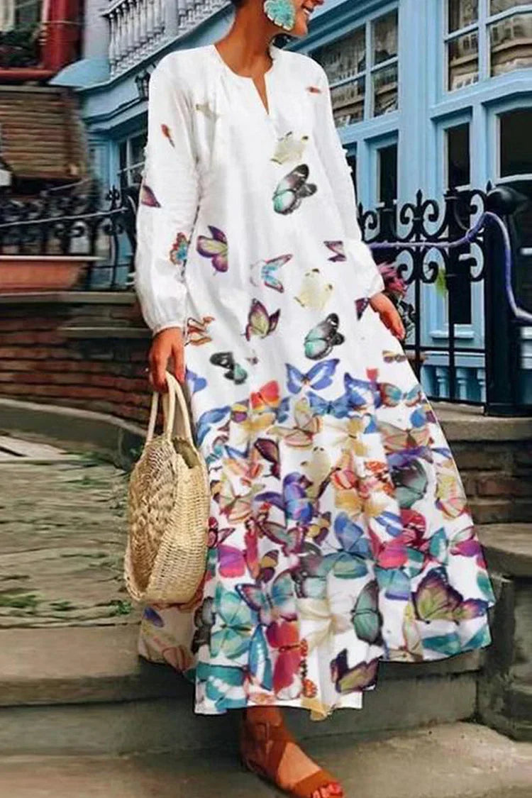 Zomerjurk met print