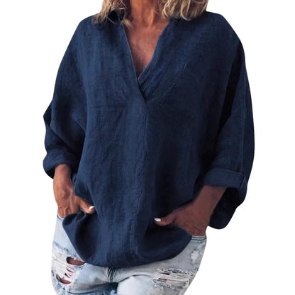 Henly - T-shirt met lange mouwen en een opvallende stijl