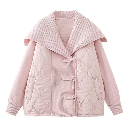 Zamma | Oversized damesjas met casual marinierskraag