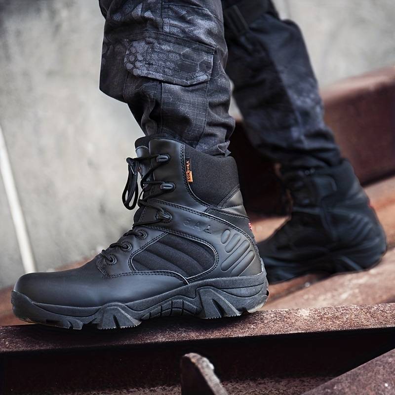 Sparkle™ Onverwoestbare bescherming met tactische militaire laarzen.