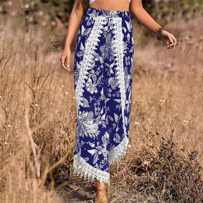Elegante kanten broek