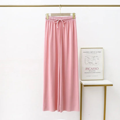 Zachte gebreide broek