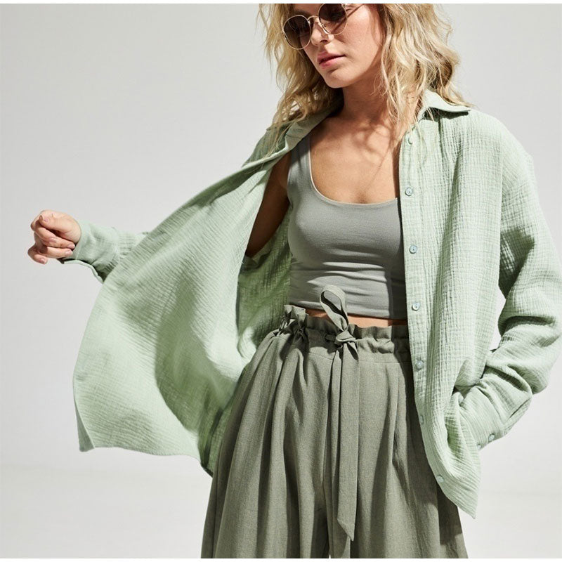 MARA - Chique effen blouse