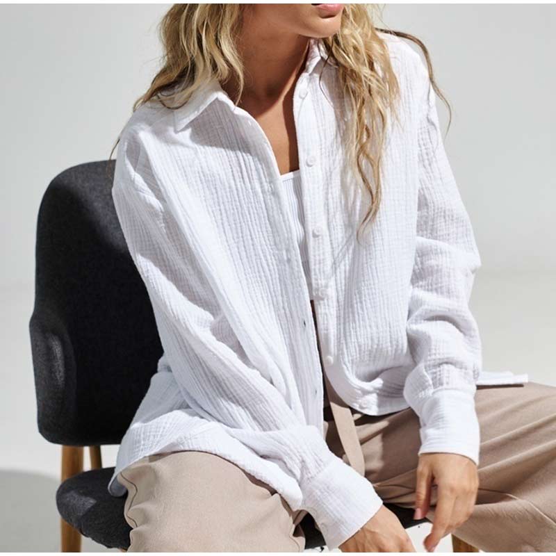 MARA - Chique effen blouse
