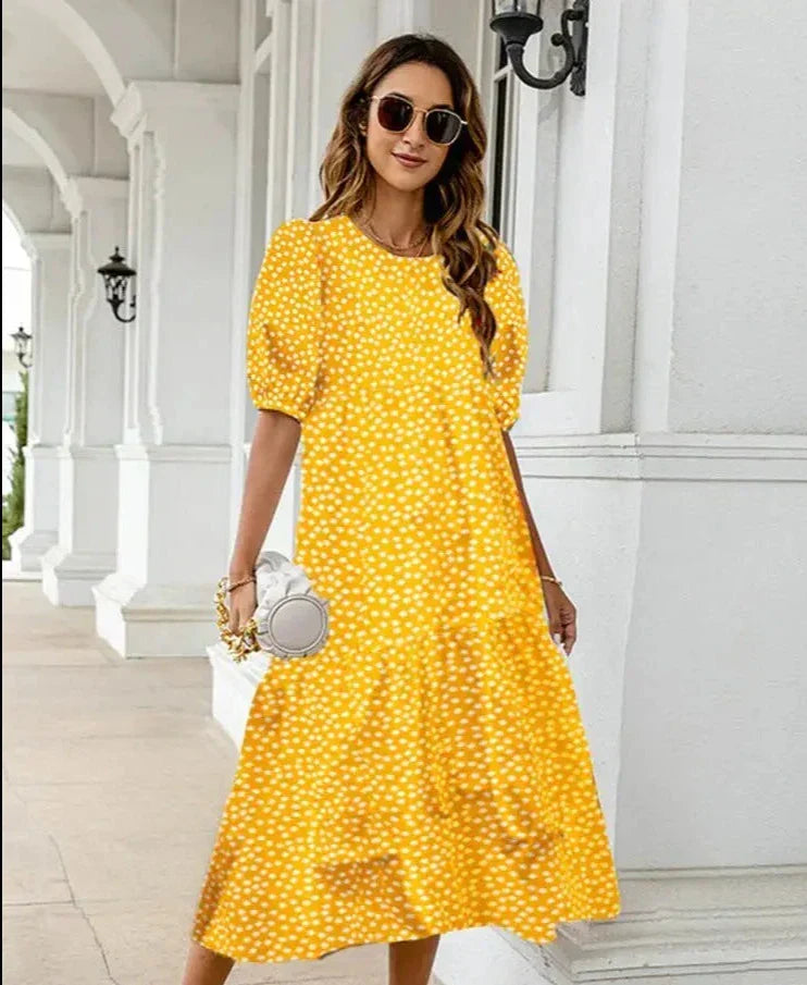Jurk met print voor de zomer