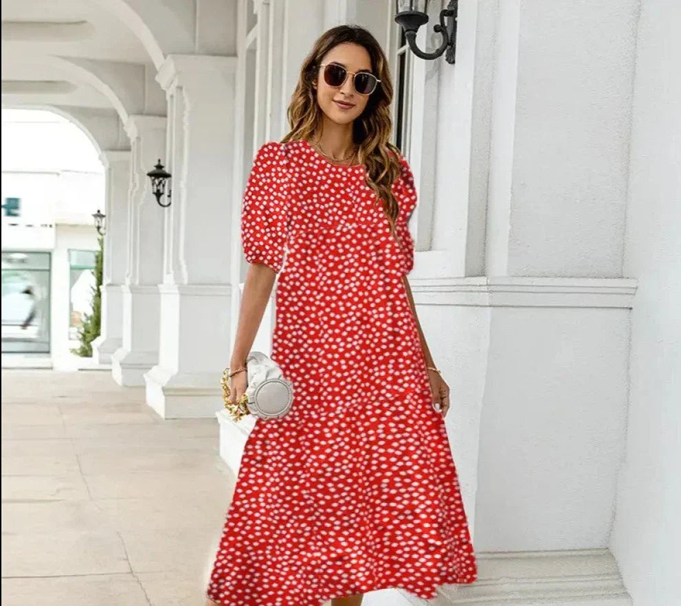 Jurk met print voor de zomer