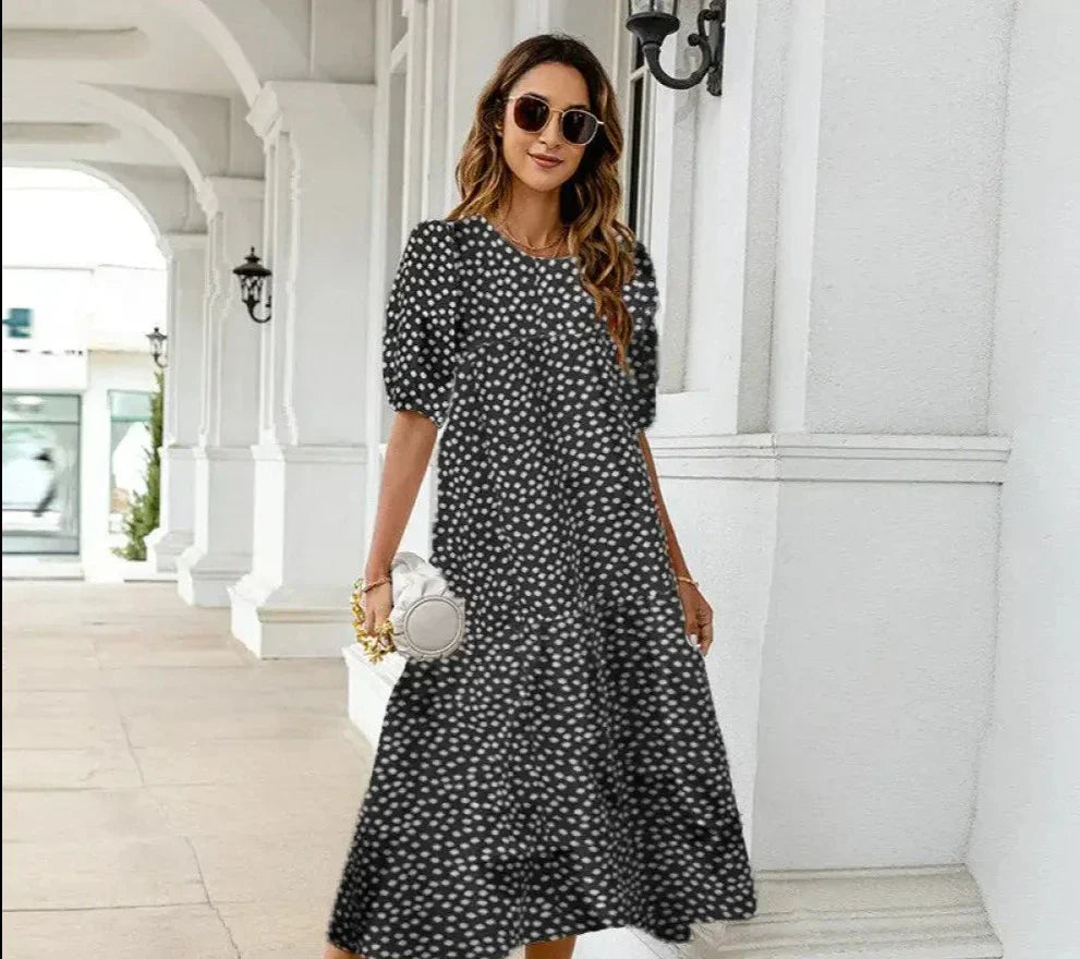 Jurk met print voor de zomer