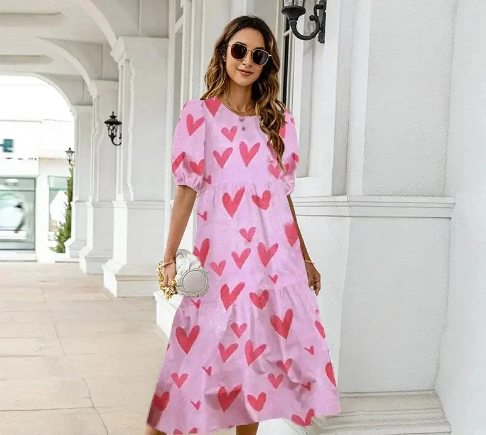 Jurk met print voor de zomer