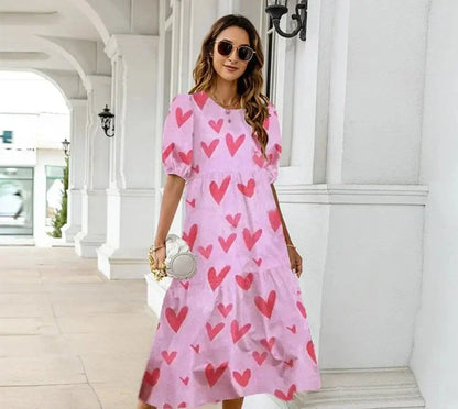 Jurk met print voor de zomer