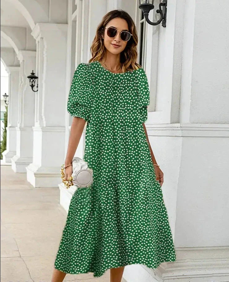 Jurk met print voor de zomer