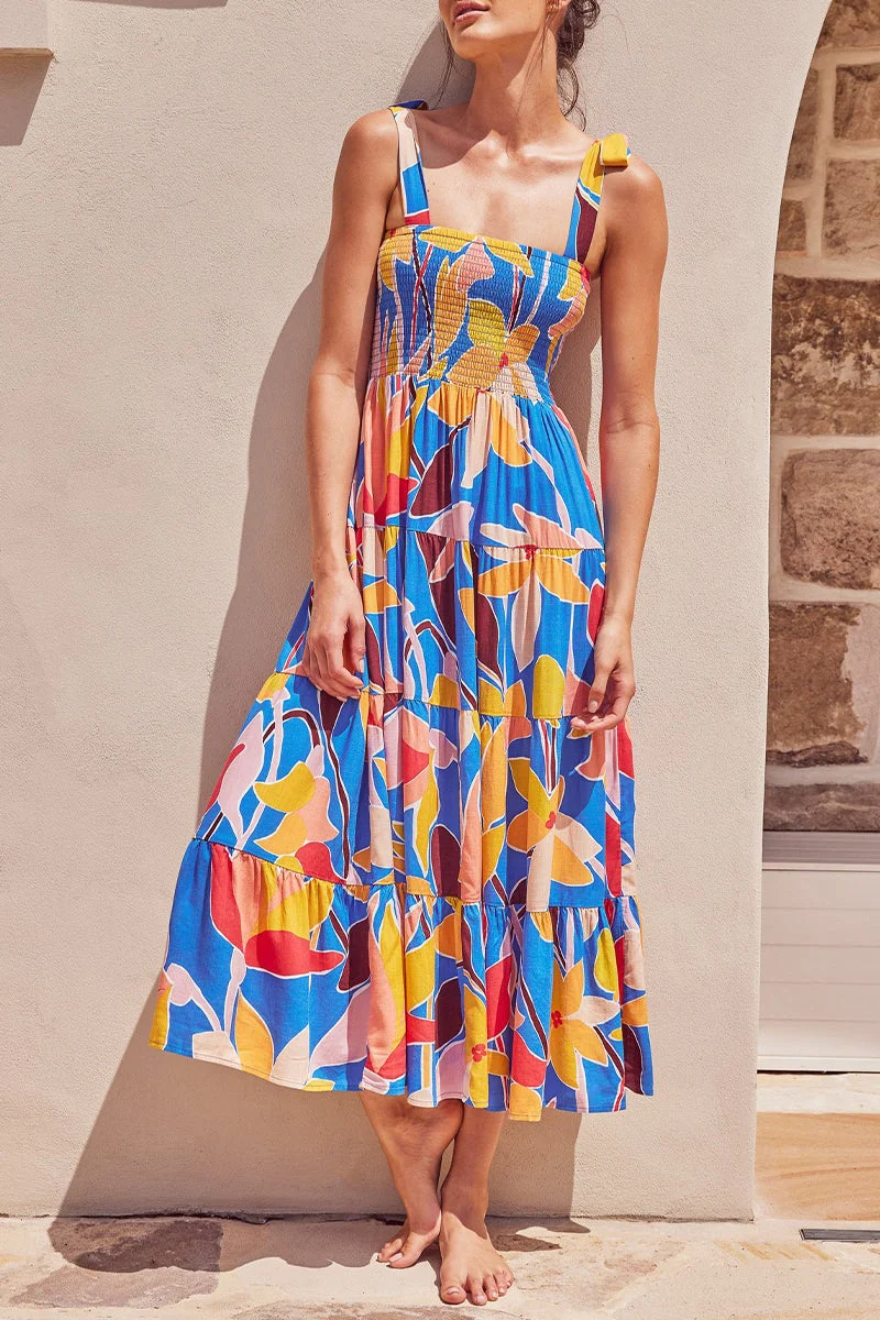 Jurk met dunne bandjes en stippen op Fashion Street