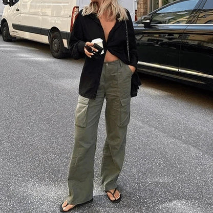 Cheska - Stijlvolle Cargo Broek voor Vrouwen