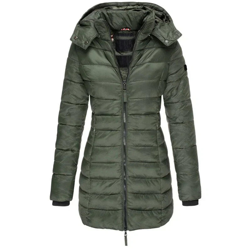 Zara - Donzen jas met capuchon