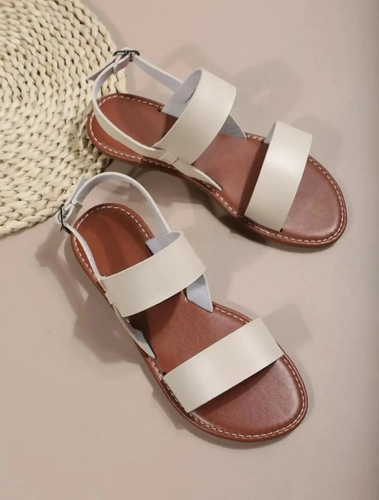 LD | Dames stijlvolle leren sandalen