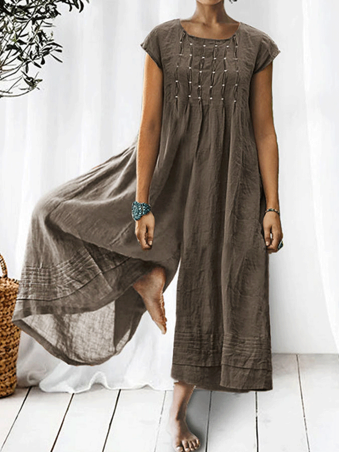 Overalls met korte mouwen