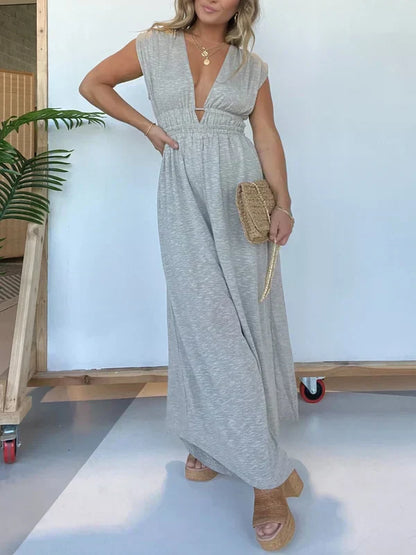 Marie - Comfortabele jumpsuit met V-hals