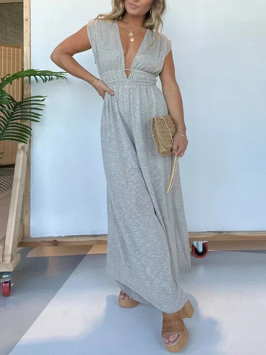 Marie - Comfortabele jumpsuit met V-hals